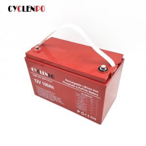 Deep cycle lithium ion battery 12v 100ah for car and cmaping car or boat