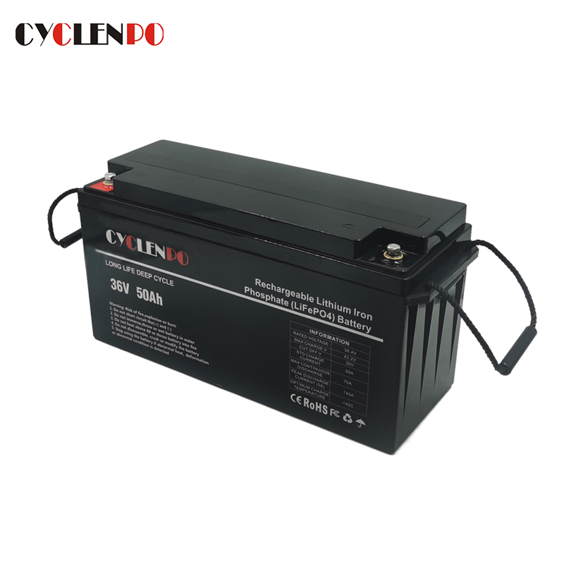 36V 50Ah Lithium Battery, 36V Marine Battery, Lithium Ion Battery