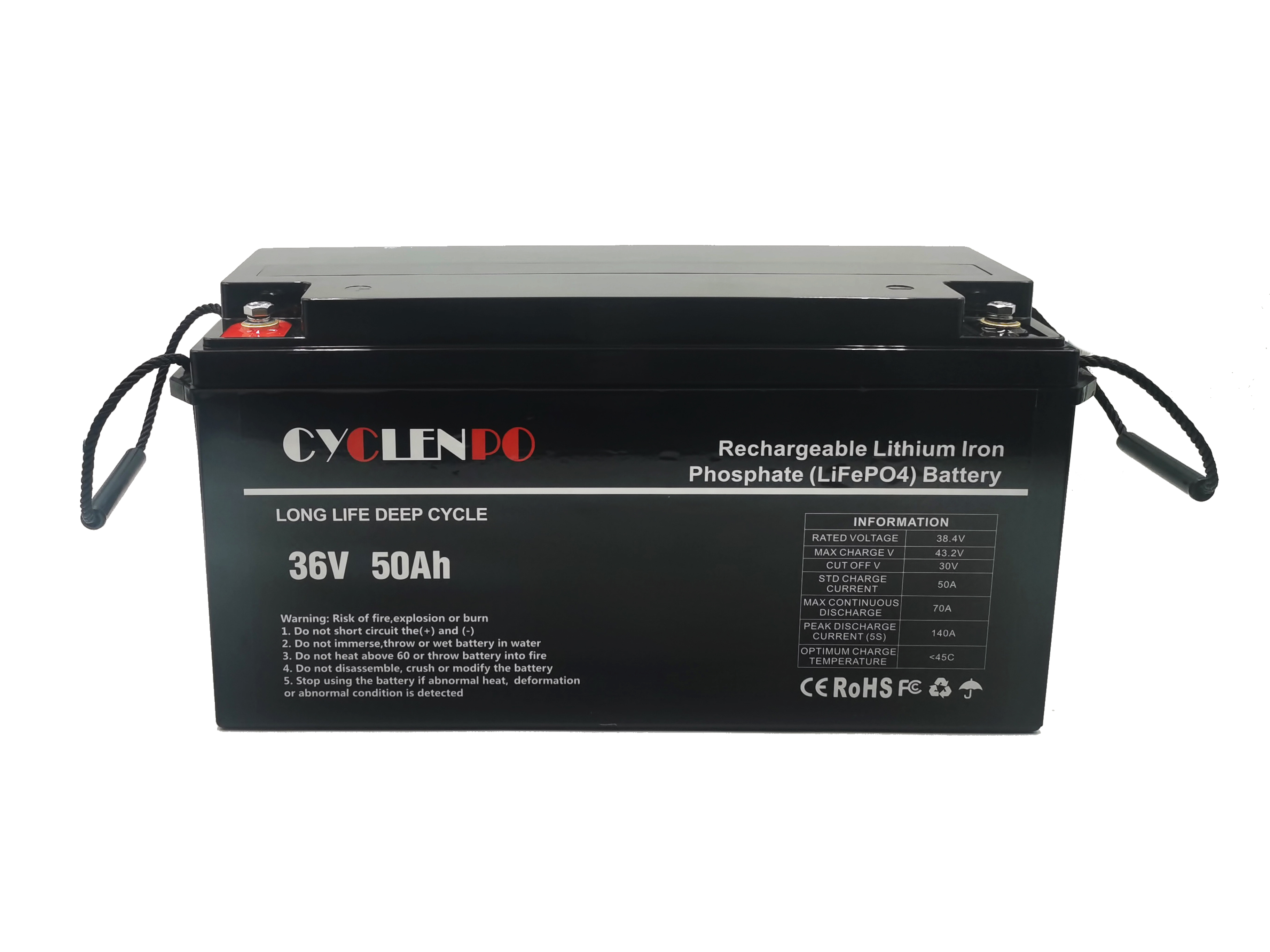 de begeleiding Mona Lisa Pijler 36V 50Ah Lithium Battery, 36V Marine Battery, Lithium Ion Battery